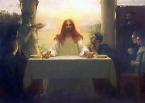 Христос и ученики в Эммаусе